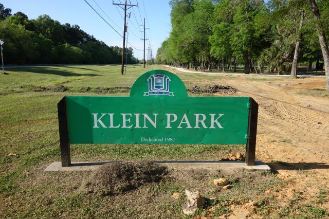 Park Sign