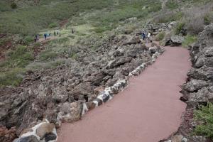 Another View Of The Crater Vent Trail