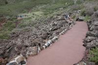 Another View Of The Crater Vent Trail