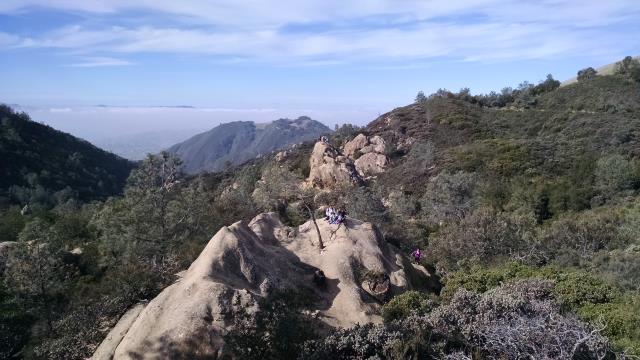 Toward Sentinel Rock