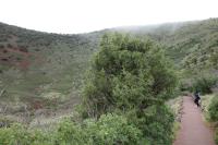 View Of The Crater Vent Trail