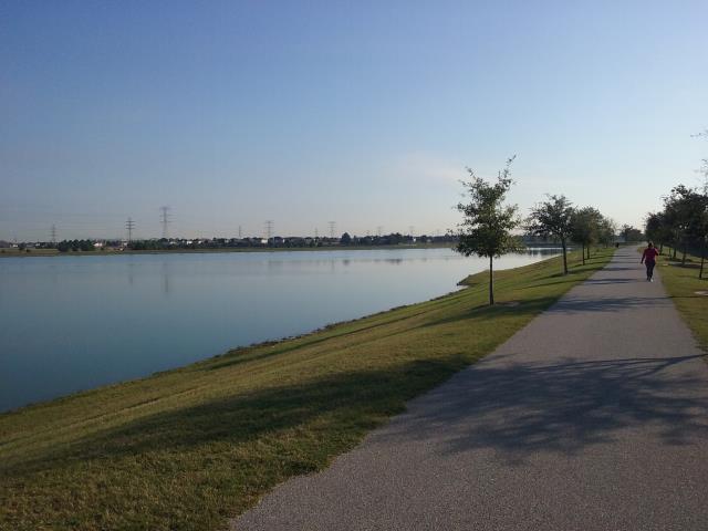 View of the trail
