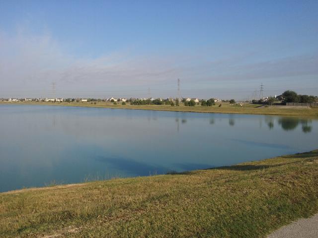 View of the lake