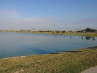 View of the lake