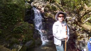 Coppertone at the falls