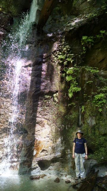 Coppertone at the falls