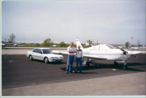 On the tarmac