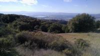 Looking west onto southern Napa and Sonoma counties. Marin County and San Pablo Bay can be see to the left in the distance.