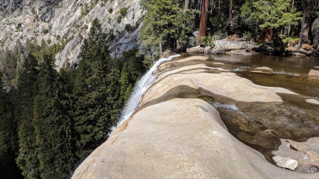 Top of Vernal Falls