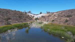 Old Upper Otay Lakes Dam