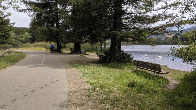 Lake and Trail