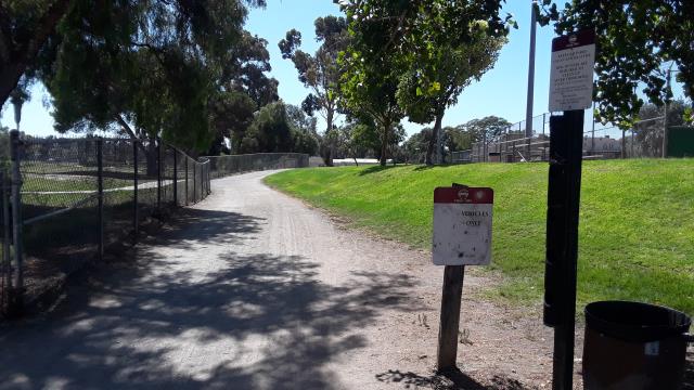 View of the trail