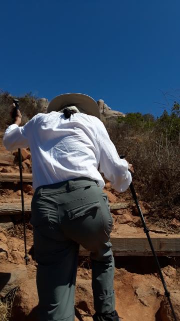 Nearing the top