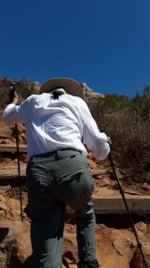 Nearing the top