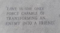 One of the inscribed tiles