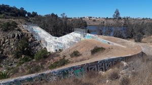 Another view of the dam