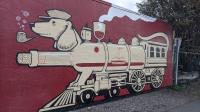 Trail Train Mural