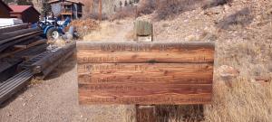 Trailhead Sign