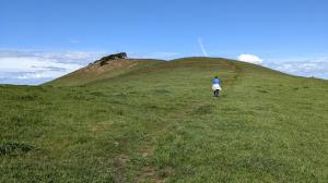 Ascending to the summit