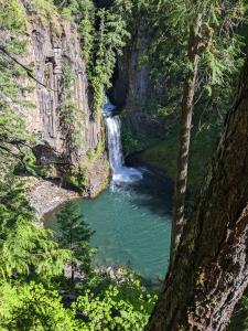 Toketee Falls and pool