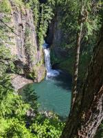 Toketee Falls and pool