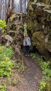Narrow passage
