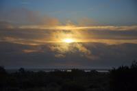 A Hazy Morning Sun
