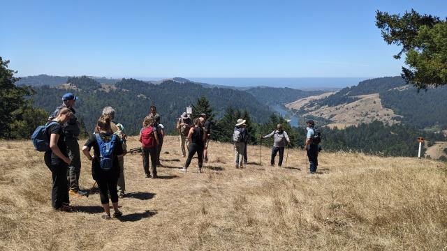 Chatting and regrouping at West Pole