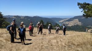 Chatting and regrouping at West Pole