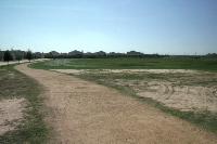 Path Goes Around A Flood Reservoir