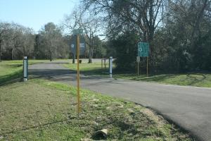 Entrance To The Equestrian Trails