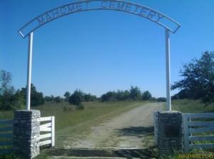 Mahomet Cemetry Entrance