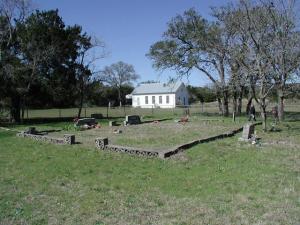 Cemetery and School