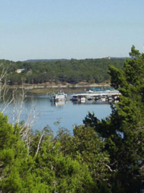 View of the lake