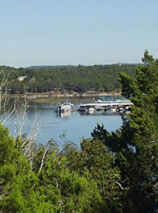 View of the lake