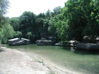 The swimming area near the Bull Creek Trailhead.