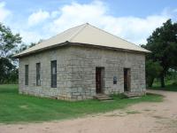 Outside view of the Crownover Chapel in Fairland.