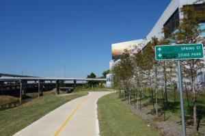 Trailhead @ Heights Hike & Bike Trail