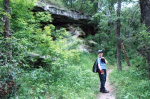 Coppertone on the trail