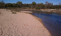 River beach