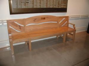 Memorial Pecan Bench