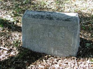 Infants grave