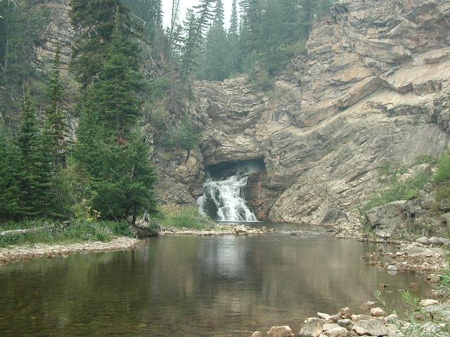 Running Eagle Falls
